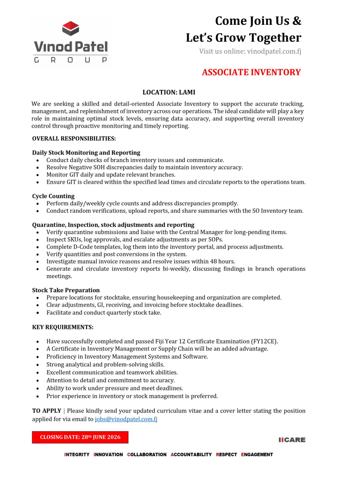 Job Banner