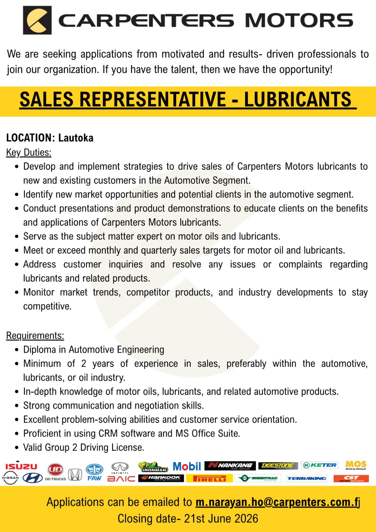 Job Banner