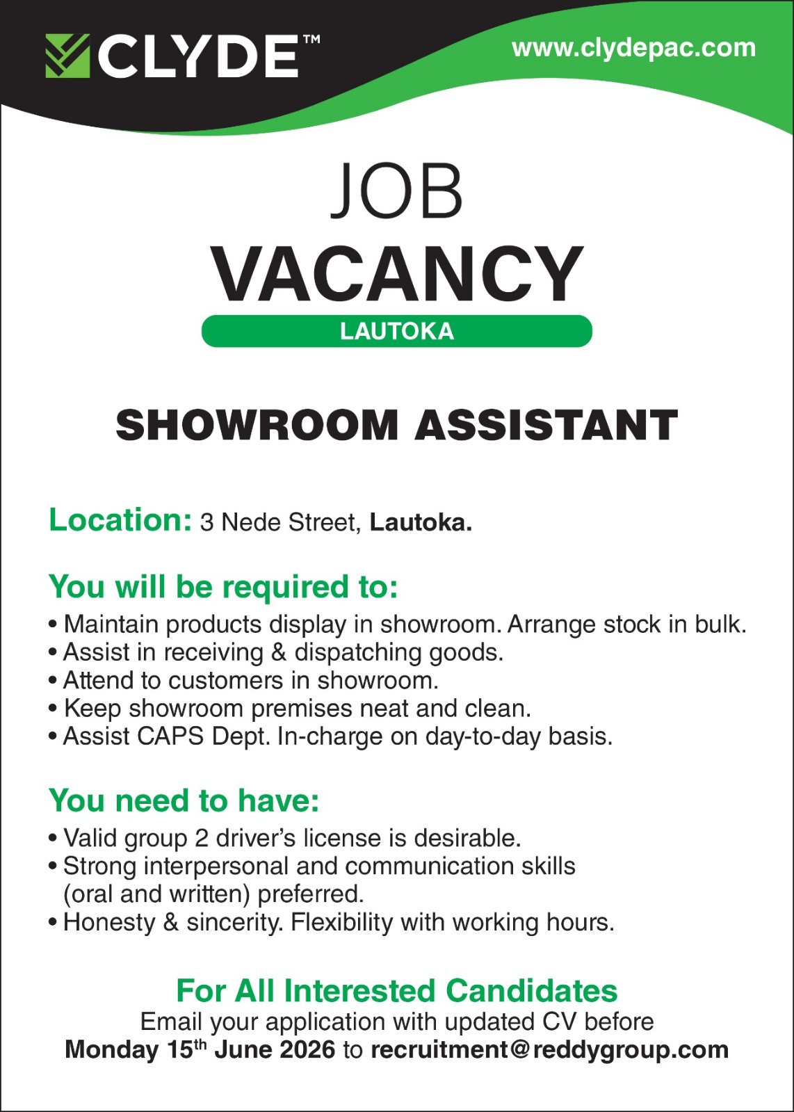 Job Banner