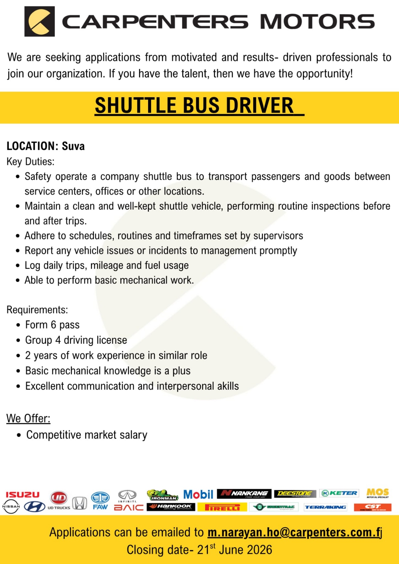 Job Banner
