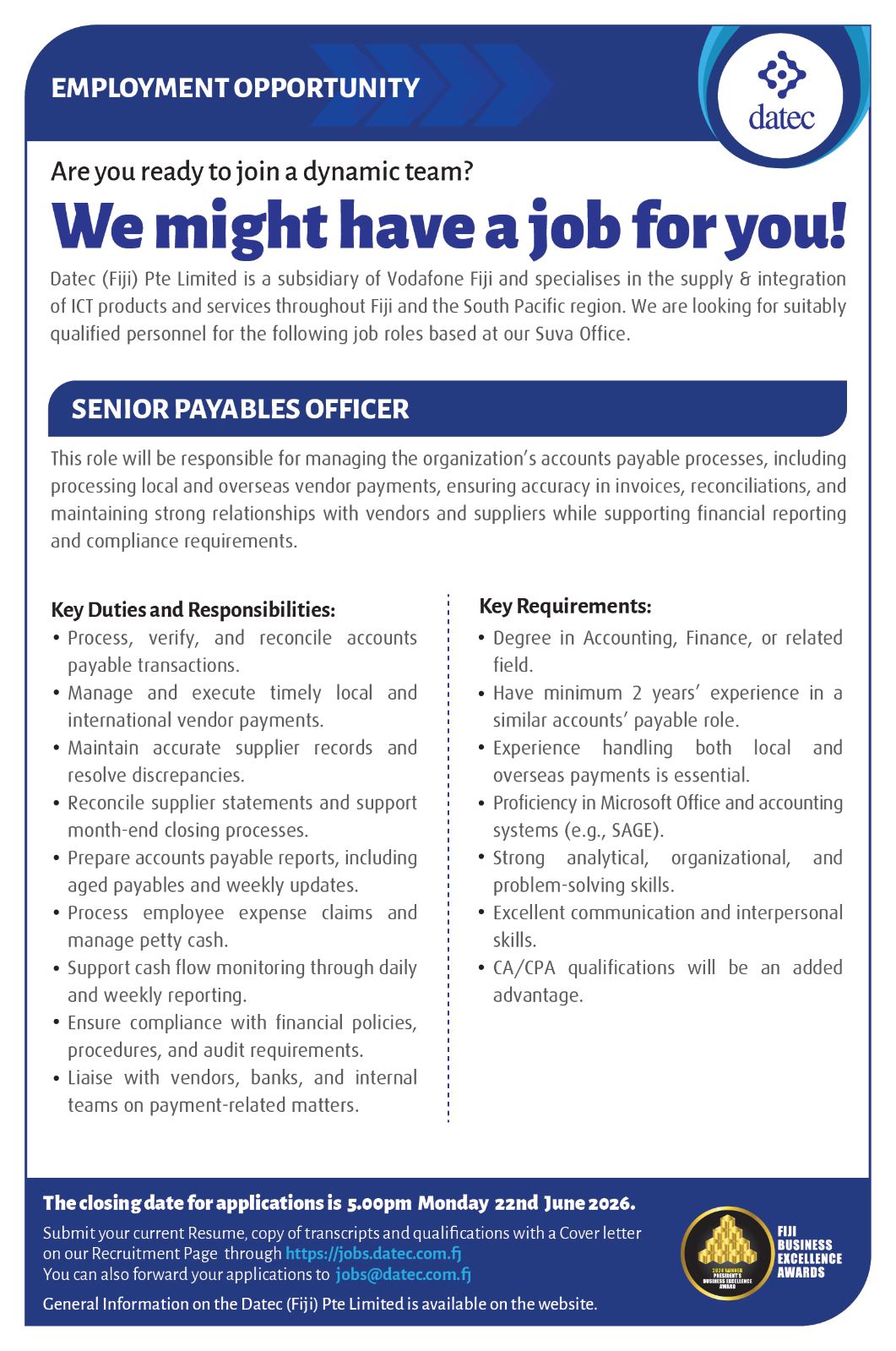Job Banner