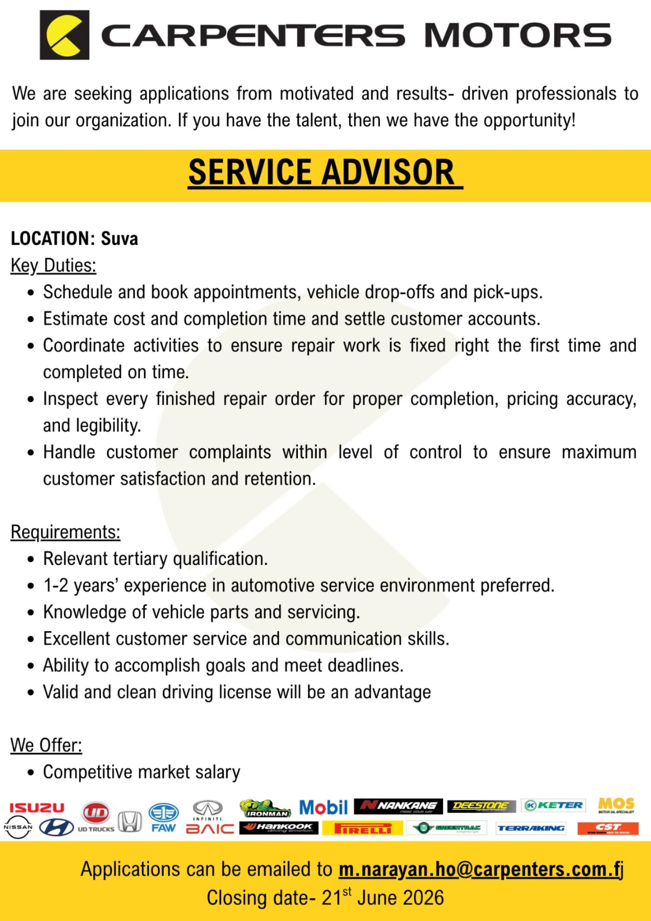 Job Banner